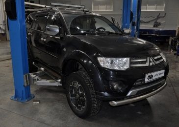 Чип тюнинг и отключение клапана EGR на Mitsubishi Pajero Sport 2.5d 178hp 2013 года выпуска