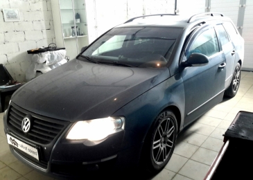 Отключение сажевого фильтра и клапана EGR на Volkswagen Passat 2.0TDI 170hp 2008 года выпуска