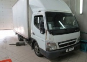 Программное отключение и удаление сажевого фильтра и клапана EGR на Mitsubishi Canter Fuso 3.0d MT 125hp 2006 года выпуска