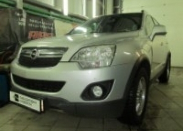 Чип-тюнинг Opel Antara 2.4 AT 167hp 2013 года выпуска