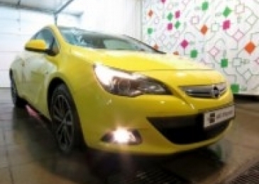 Чип-тюнинг с установкой даунпайпа Opel Astra GTC 1.4 turbo 