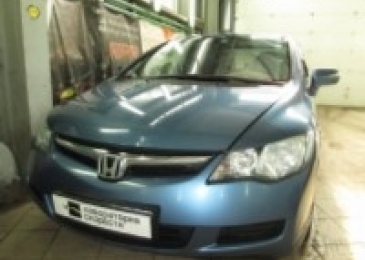 Чип-тюнинг Honda Civic 1.8 MT 140hp 2008 года выпуска