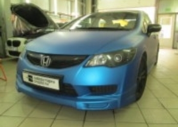 Чип-тюнинг и отключение катализатора Honda Civic 1.8i 143hp AT 2011 года выпуска