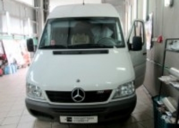 Чип-тюнинг Mercedes Sprinter 2.2 CDI 109hp MT 2013 года выпуска