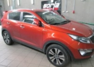 Чип-тюнинг KIA Sportage III 2.0 AT 150hp 2012 года выпуска