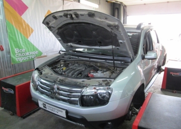 Чип-тюнинг Renault Duster 2.0i 112hp