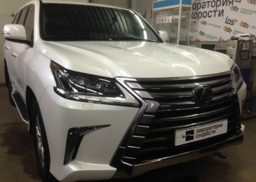 Чип-тюнинг lexus lx450d 4.5 272hp 2015 года выпуска