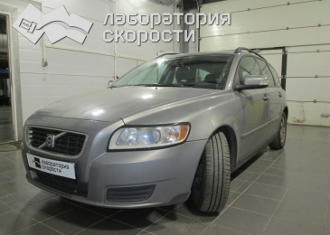 Программное отключение и механическое удаление сажевого фильтра на Volvo V50 1.6D 109hp 2008 года выпуска