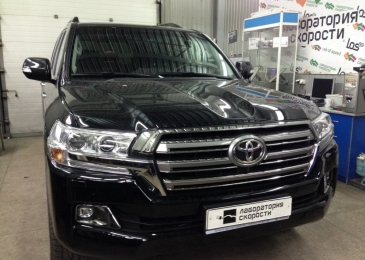 Чип тюнинг Toyota Land Cruiser 200 4.5d 243hp AT 2015 года выпуска