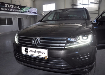 Чип тюнинг Volkswagen Touareg 3.0TDI 204hp 2016 года выпуска