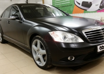 Чип тюнинг Mercedes S450 W221 4.5 360hp 2008 года выпуска