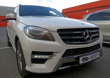 Чип-тюнинг Mercedes ML300 W166 249 л.с. 2014 года выпуска