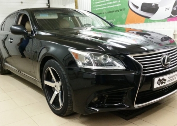 Чип-тюнинг Lexus LS460 380hp 2008 года выпуска