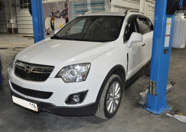 Чип тюнинг, отключение и удаление клапана EGR и сажевого фильтра на Opel Antara 2.2D 184hp 2014 года 