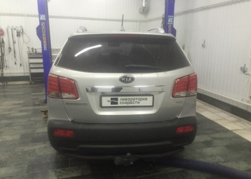 Отключение и удаление сажевого фильтра и клапана EGR на KIA SORENTO 2.2tdi 197hp 2010 года выпуска