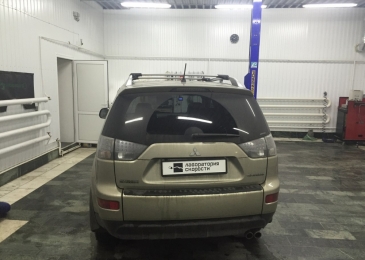 Чип тюнинг и отключение катализатора на Mitsubishi Outlander XL 3.0 223hp 2006 года выпуска