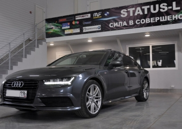 Чип тюнинг Audi A7 3.0d 245hp 2015 года выпуска