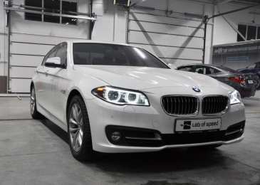 Чип тюнинг BMW 520 2.0d 190hp 2016 года выпуска