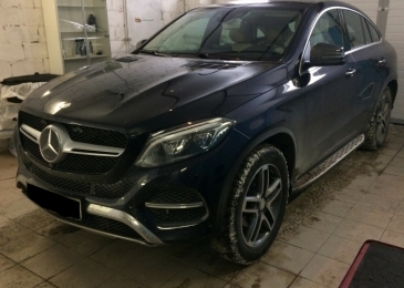 Чип тюнинг и отключение системы SCR на Mercedes-Benz GLE 3.5TDI 248hp 2015 года выпуска