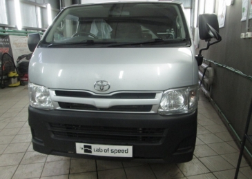 Отключение клапана EGR и сажевого фильтра на Toyota Hiace 3.0D 144hp 2010 года выпуска