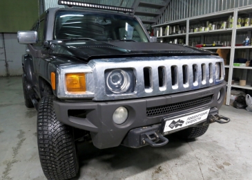 Чип-тюнинг и перевод на Евро-2 Hummer H3 3.7 L5 245hp 2007 года выпуска