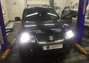 Отключение катализаторов на Suzuki Grand Vitara 3.2 233hp 2008 года выпуска